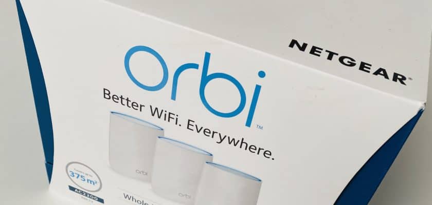Orbi RBK23 Home Mesh WiFi System 3-Pack - NETGEAR