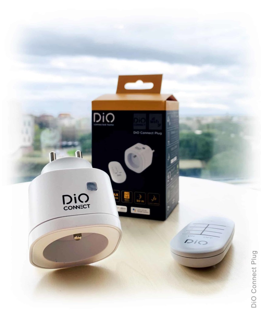 La DiO Connect Plug et sa télécommande