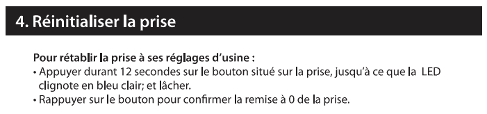 En cas d'erreur lors de la synchro de la DiO Connect Plug