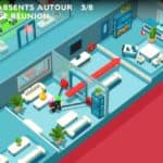 Un des niveaux de Good Job! sur Nintendo Switch