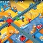 Un des niveaux de Good Job! sur Nintendo Switch