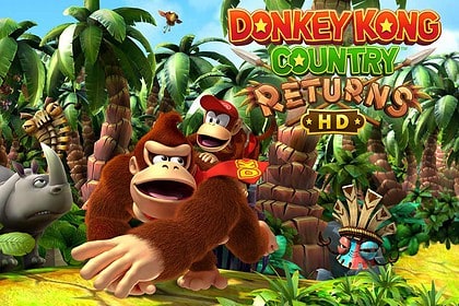 Le visuel officiel de Donkey Kong Country Returns HD