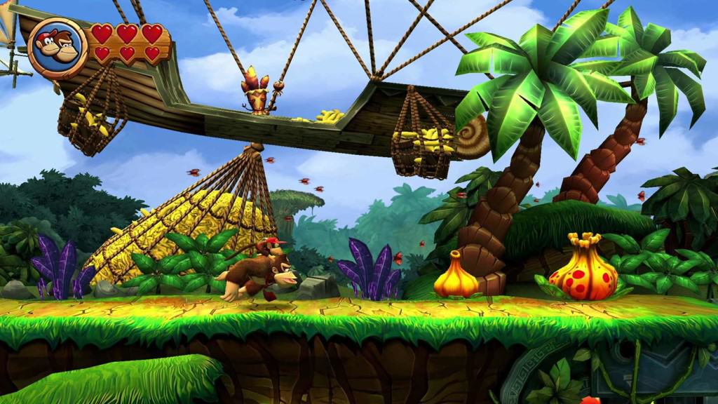 Des images du gameplay de Donkey Kong Country Returns HD